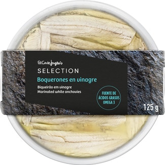 boquerones en vinagre tarrina 125 g neto escurrido - El Corte Ingles Selection