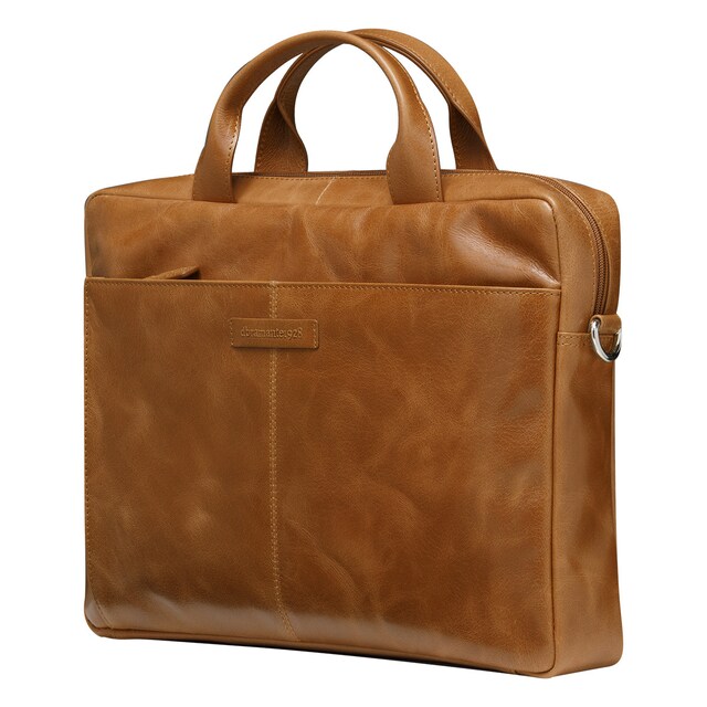 Imagen 0 de Maletín de piel dbramente1928 Amalienborg marrón para portátiles de 15"