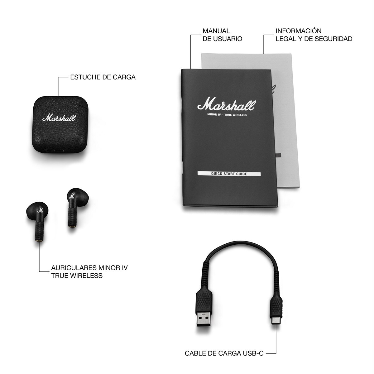 Auriculares True Wireless Marshall Minor IV Preto-11