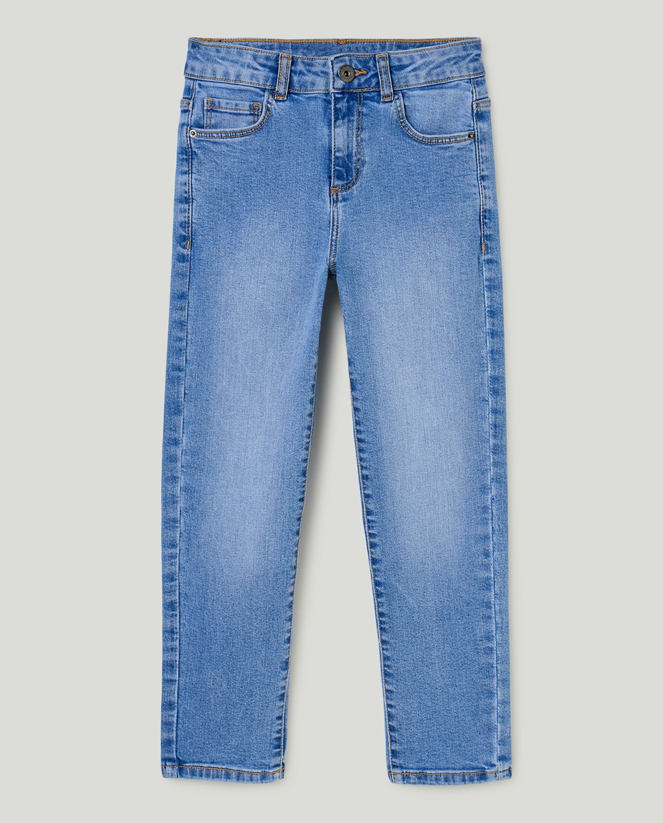 Imagen 0 de Pantalón de niño denim 5 bolsillos regular