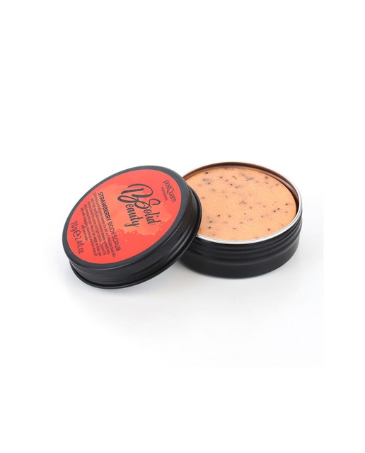 Imagen 0 de Exfoliante corporal sólido strawberry 70 gr.