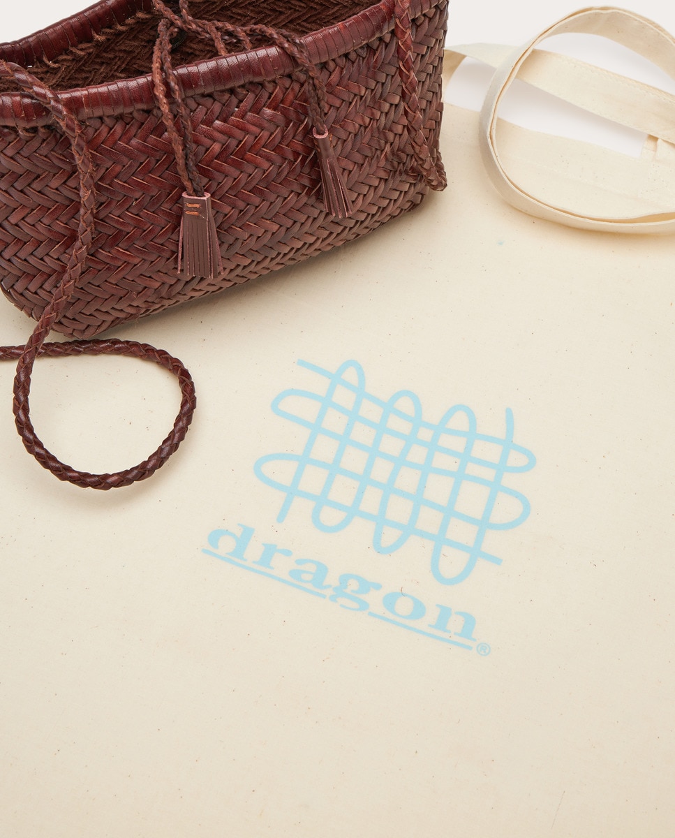 Mala a Tiracolo Minsu em Pele Castanho-6