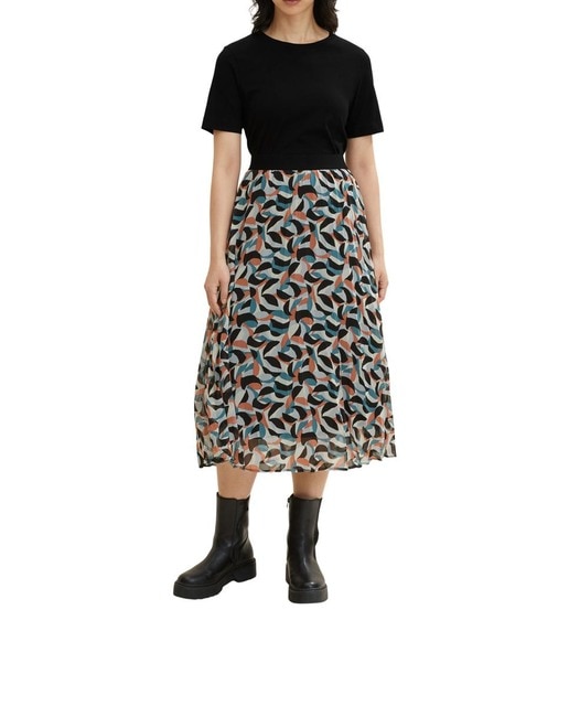 Imagen 0 de Falda midi estampado