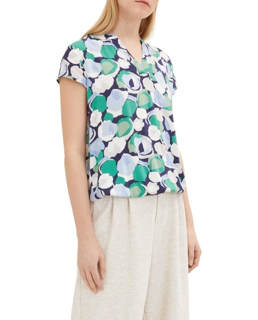 Imagen 0 de Blusa estampada manga corta