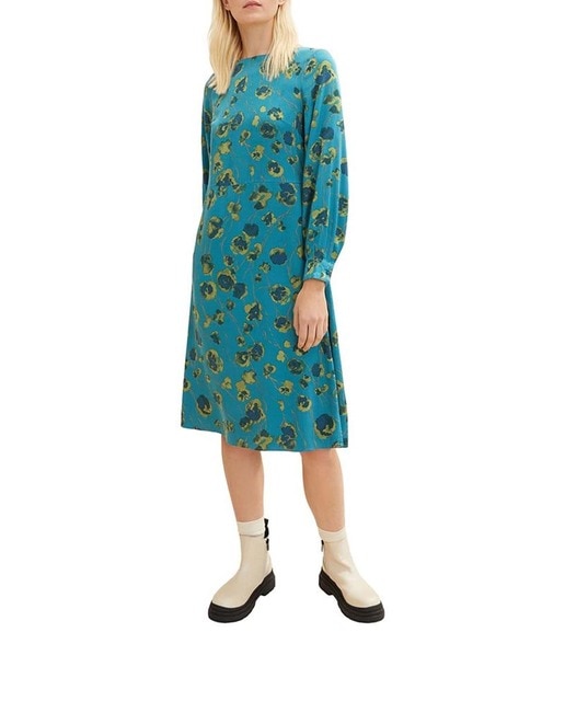 Imagen 0 de Vestido largo estampado