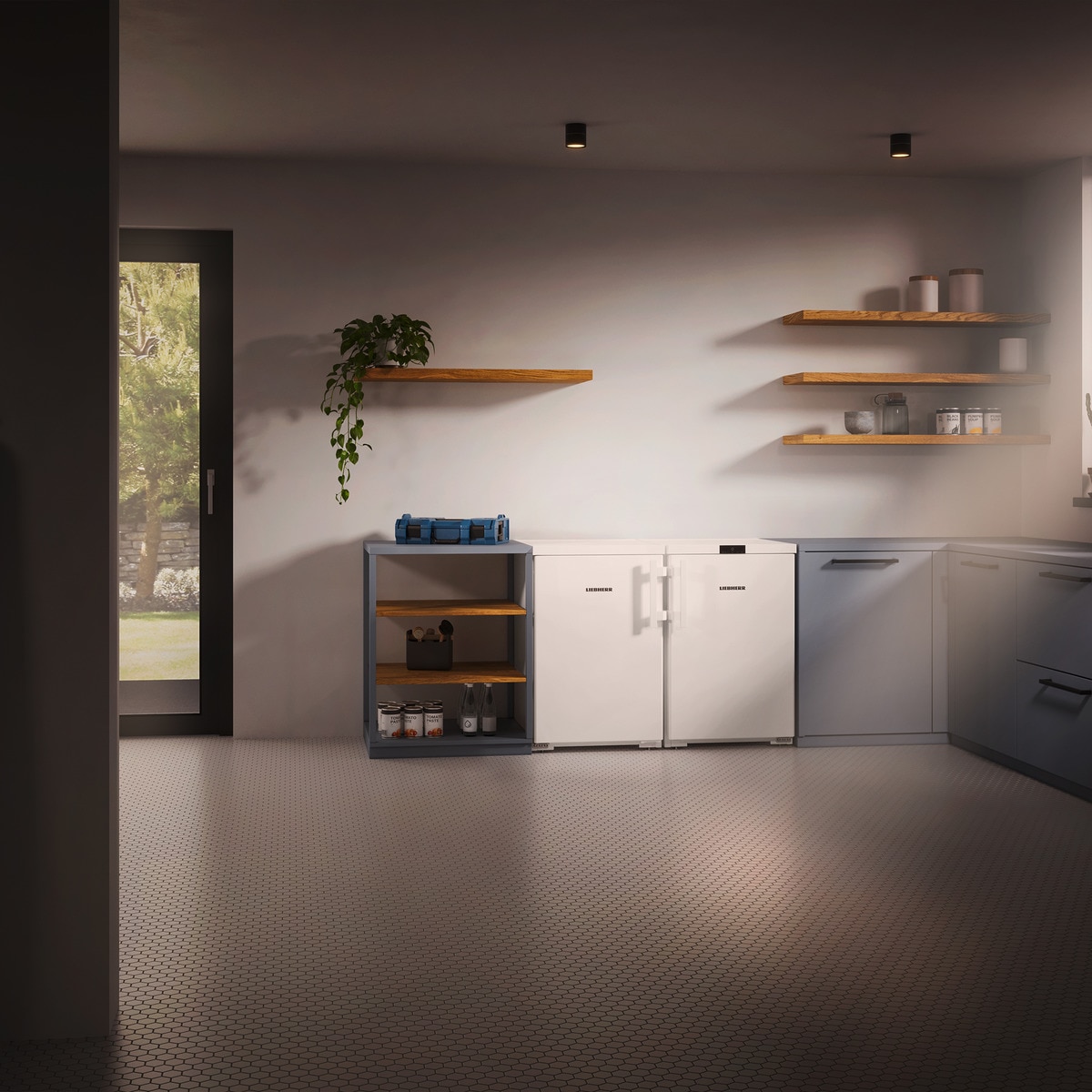 Arca Mini Congeladora Vertical Liebherr Fe 1404 SmartFrost e de 85 cm - Branco Branco-12