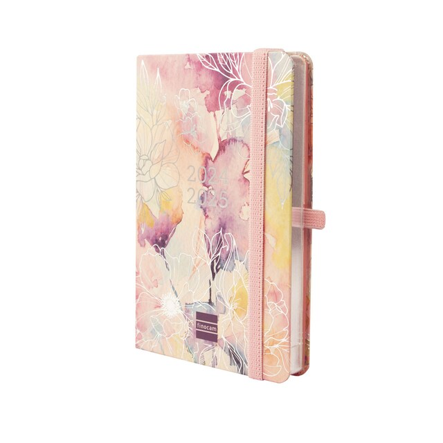 Imagen 0 de Agenda 18 meses julio 2024-diciembre 2025 Mínimal M3 - 100x150 mm semana vista horizontal Pretty Finocam internacional multilingüe