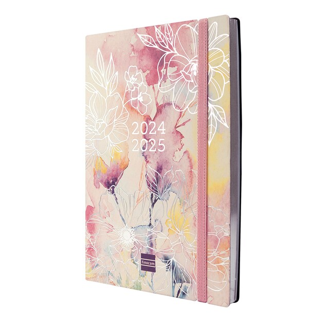 Imagen 0 de Agenda 18 meses julio 2024-diciembre 2025 Mara Y10 - 140x204 mm semana vista vertical Pretty Finocam internacional multilingüe