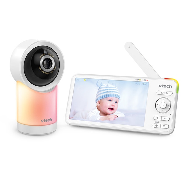 Imagen 0 de Vigilabebés VTECH WIFI conectado con pantalla Full HD  de 5" con control a través de la APP gratuita.