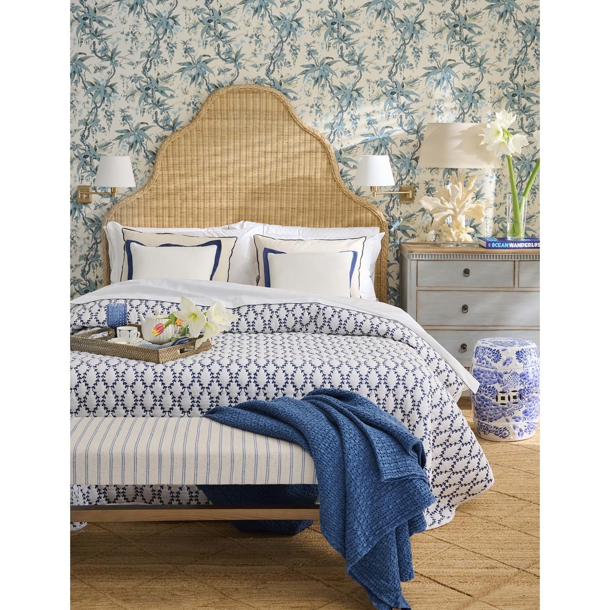 Bandeja rectangular Malang El Corte Inglés Branco-6