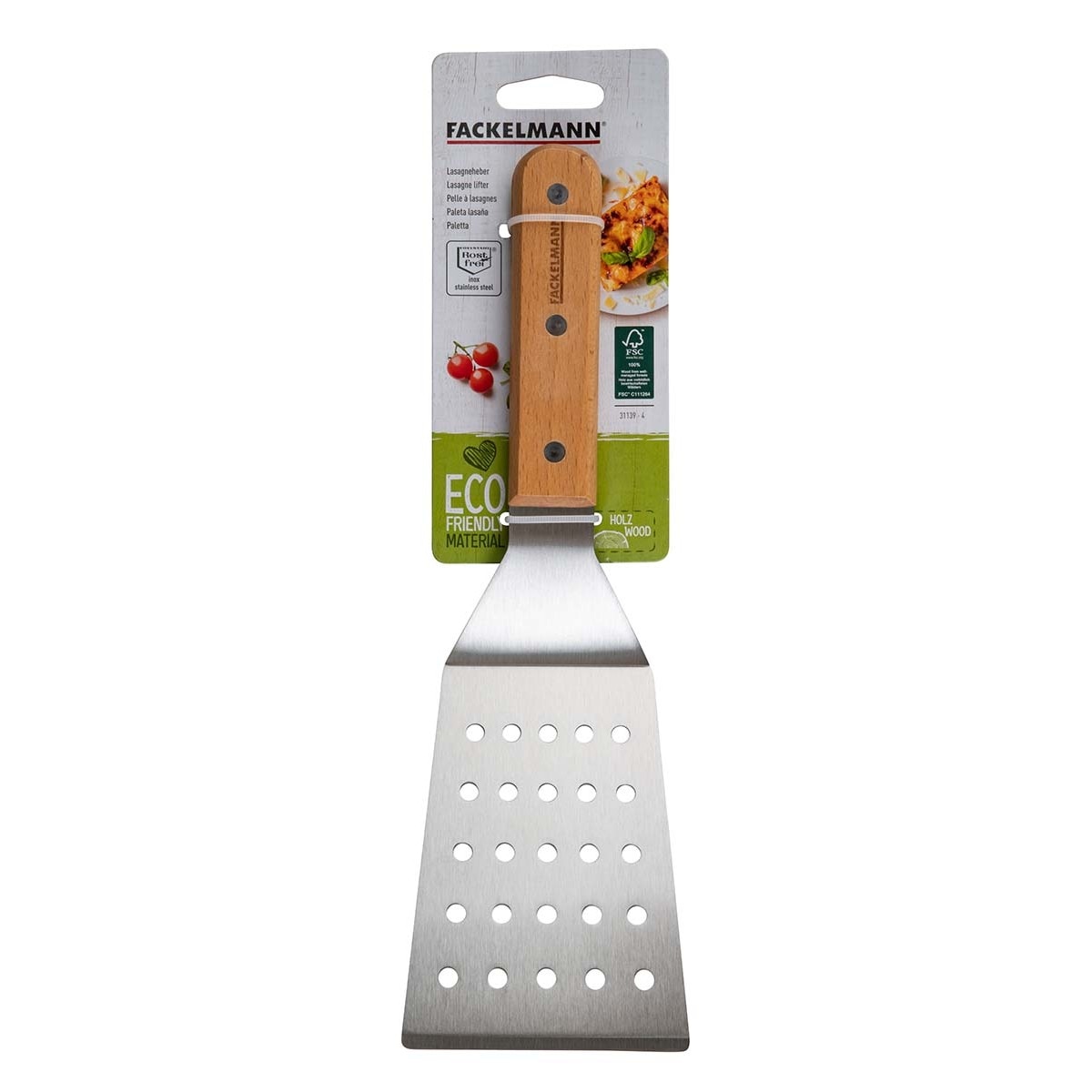 Espátula para lasaña Fair Fackelmann Acero-7