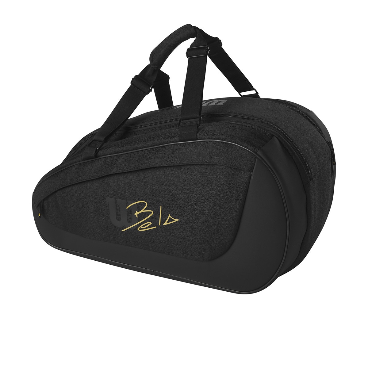 Mochila de Raquetes Bela Super Tour Padel Black Dourado-1