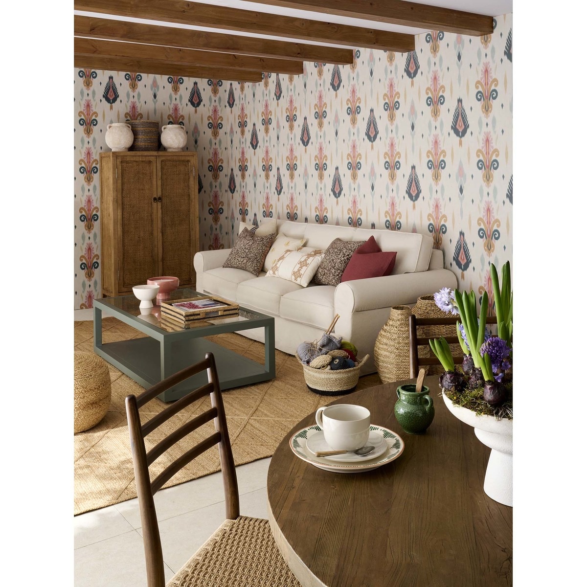 Mesa de Centro Retangular Sintra I Verde-5