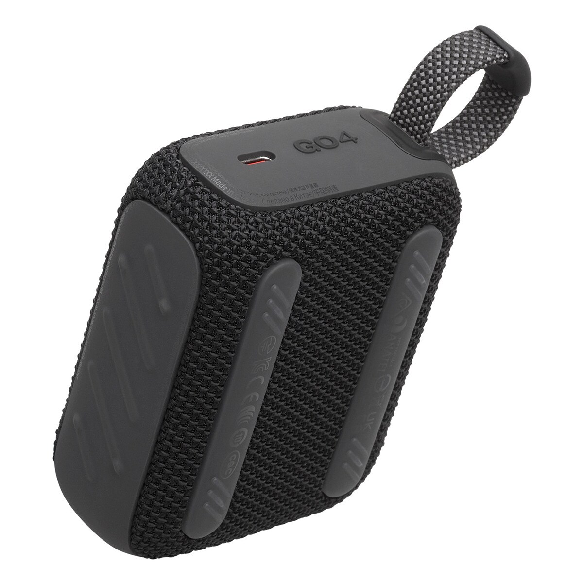 Coluna Portátil JBL Go 4 Bluetooth - Preto Preto-3
