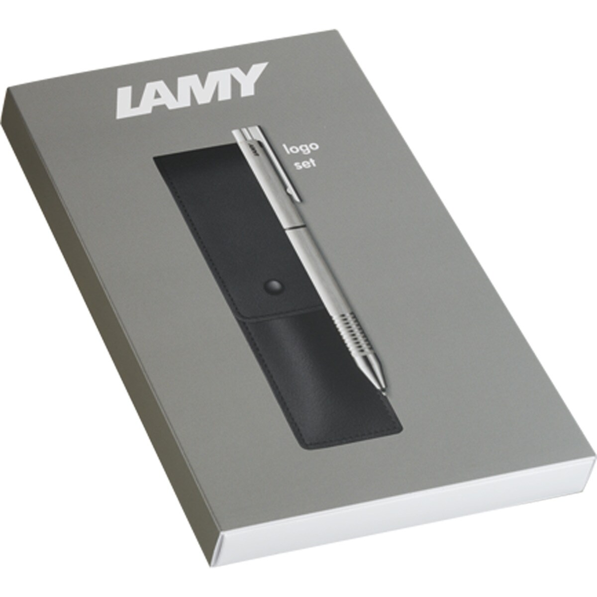 Lamy Logo Twin Pen – Kugelschreiber & Druckbleistift In Einem Aus Edelstahl (mit Gravur)
