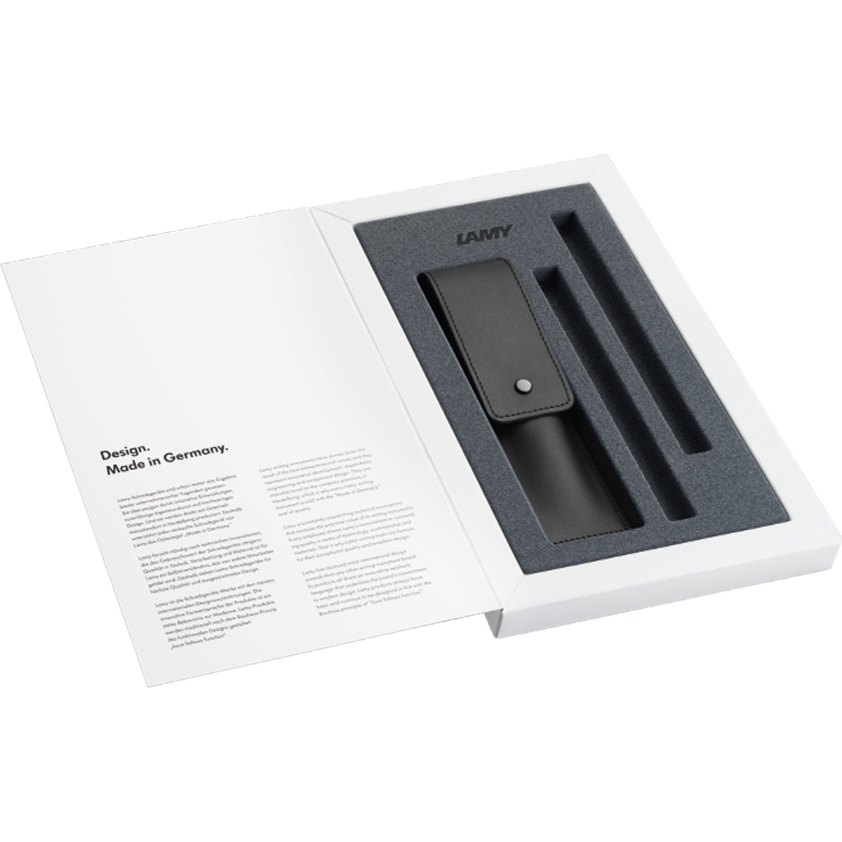 Imagem 0 de Conjunto vazio com bolsa para 2 peças Lamy preto
