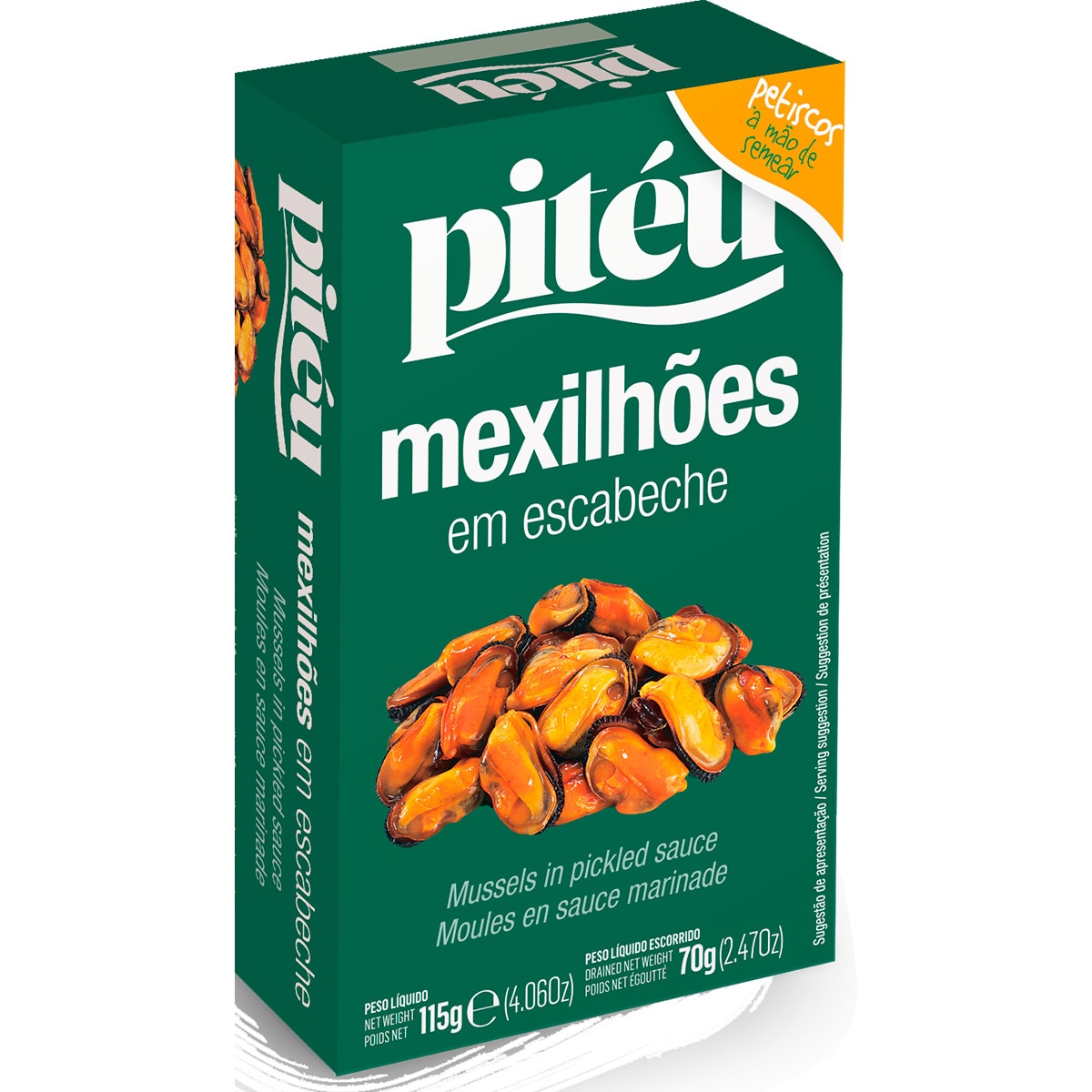 Mexilhões em Escabeche lata| 115 g