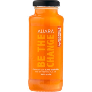 Néctar Laranja e Cenoura garrafa 20 cl - Auara