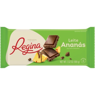 Chocolate de Leite com Sabor a Ananás embalagem 100 g - Regina