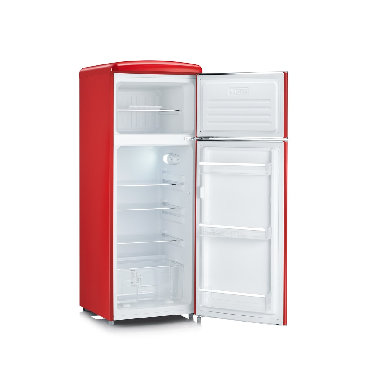 Frigorífico de 2 Portas Severin Retro RKG8930 e de 144 cm - Vermelho Vermelho-2