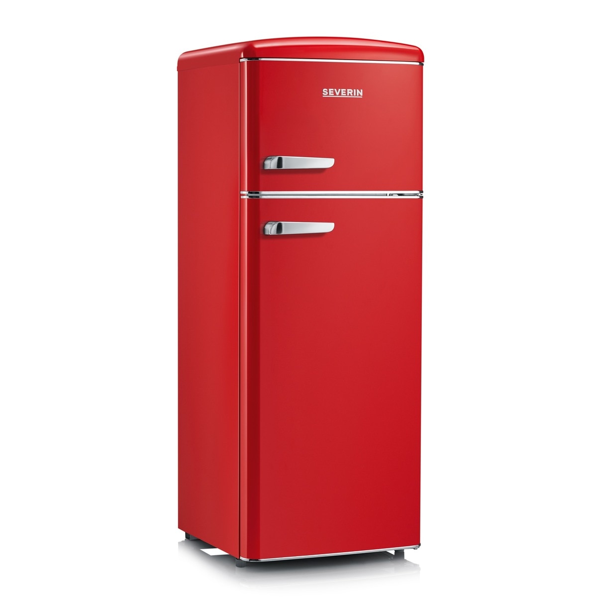 Frigorífico de 2 Portas Severin Retro RKG8930 e de 144 cm - Vermelho Vermelho-1