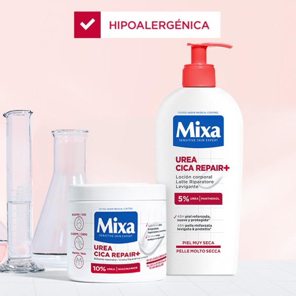 Urea Cica Repair+ repairing body balm with urea and niacinamide jar 400 ml for very dry and rough skin