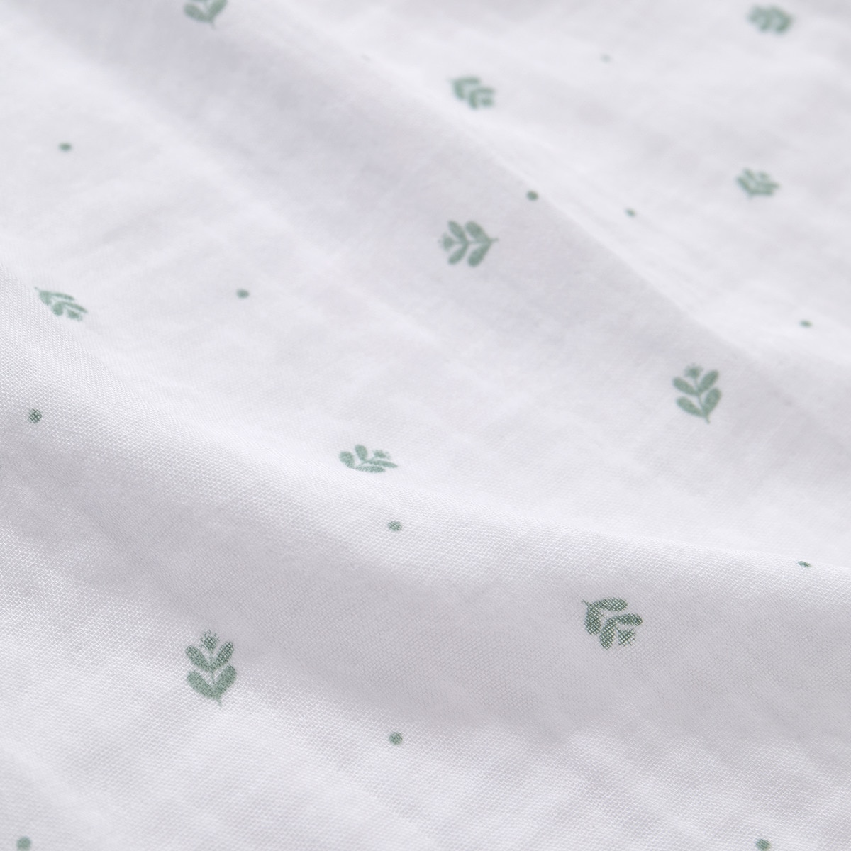 Musselina Individual Estampada New Born Branco-2