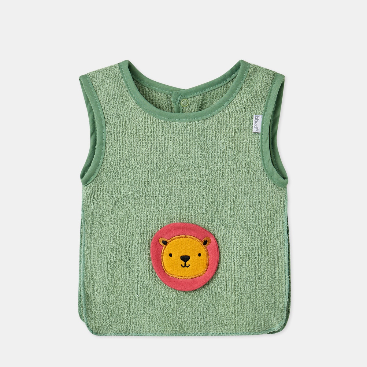 Babete Jungle Individual com Remendo Leão Multicolor-1