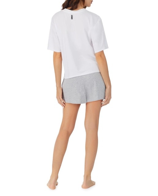 Imagen 0 de Pijama corto gris