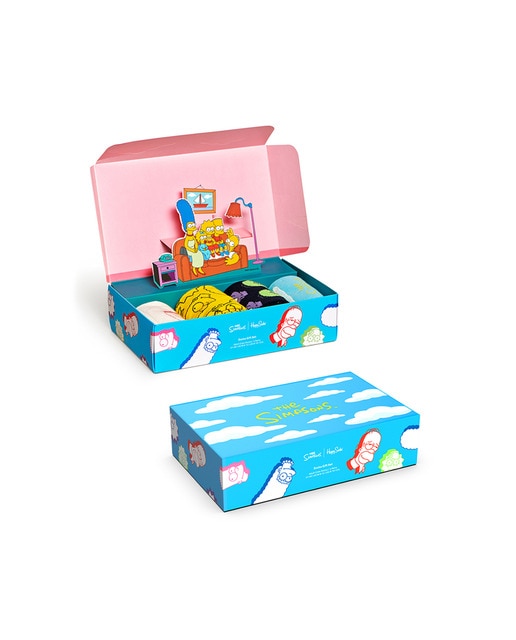 Imagen 0 de Pack 4 pares calcetines de mujer the simpsons