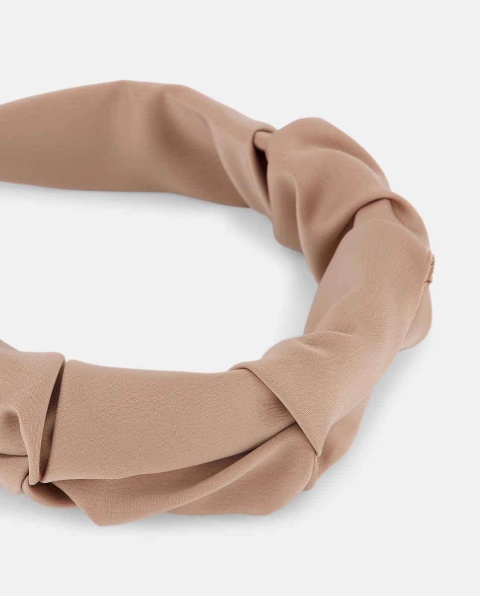 Bandolete Enrugada Camel-2