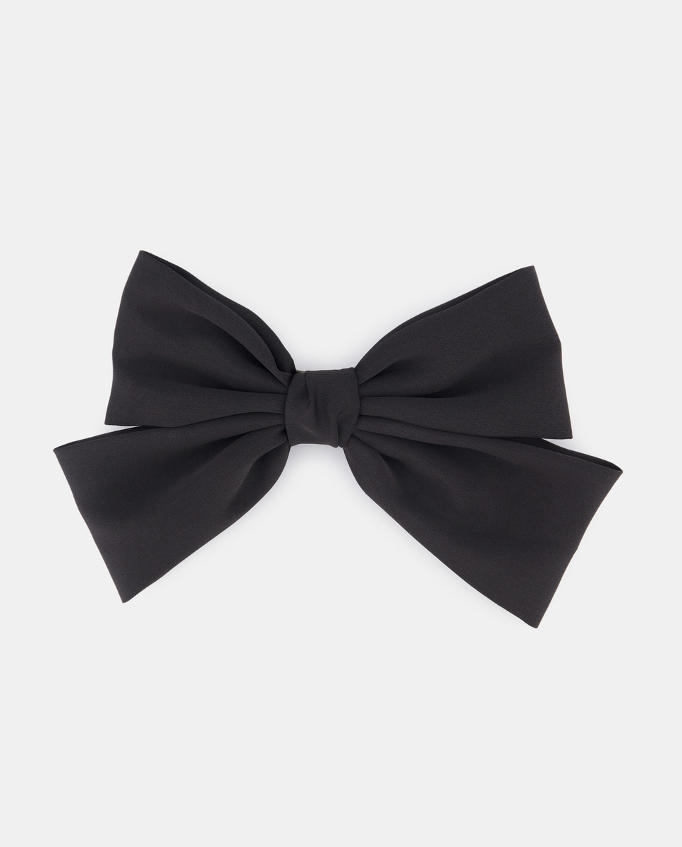 Laço de Cetim Preto-1