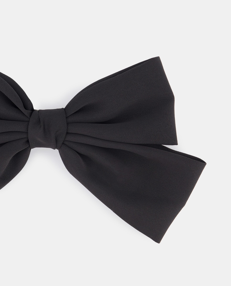 Laço de Cetim Preto-3