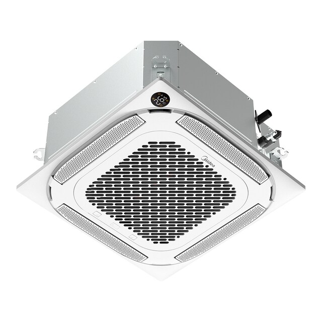 Imagen 0 de Aire acondicionado cassette Midea Inverter con 4.540,8 Frig/h y 5.168,6 Kcal/h, Monofásico - MCAU-52(18)N8Q-