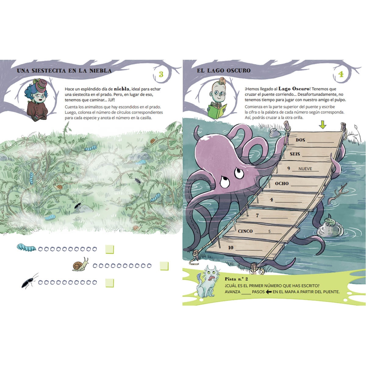 Villa Ténebra. Cuaderno de vacaciones de matemáticas. 1.º de primaria 3