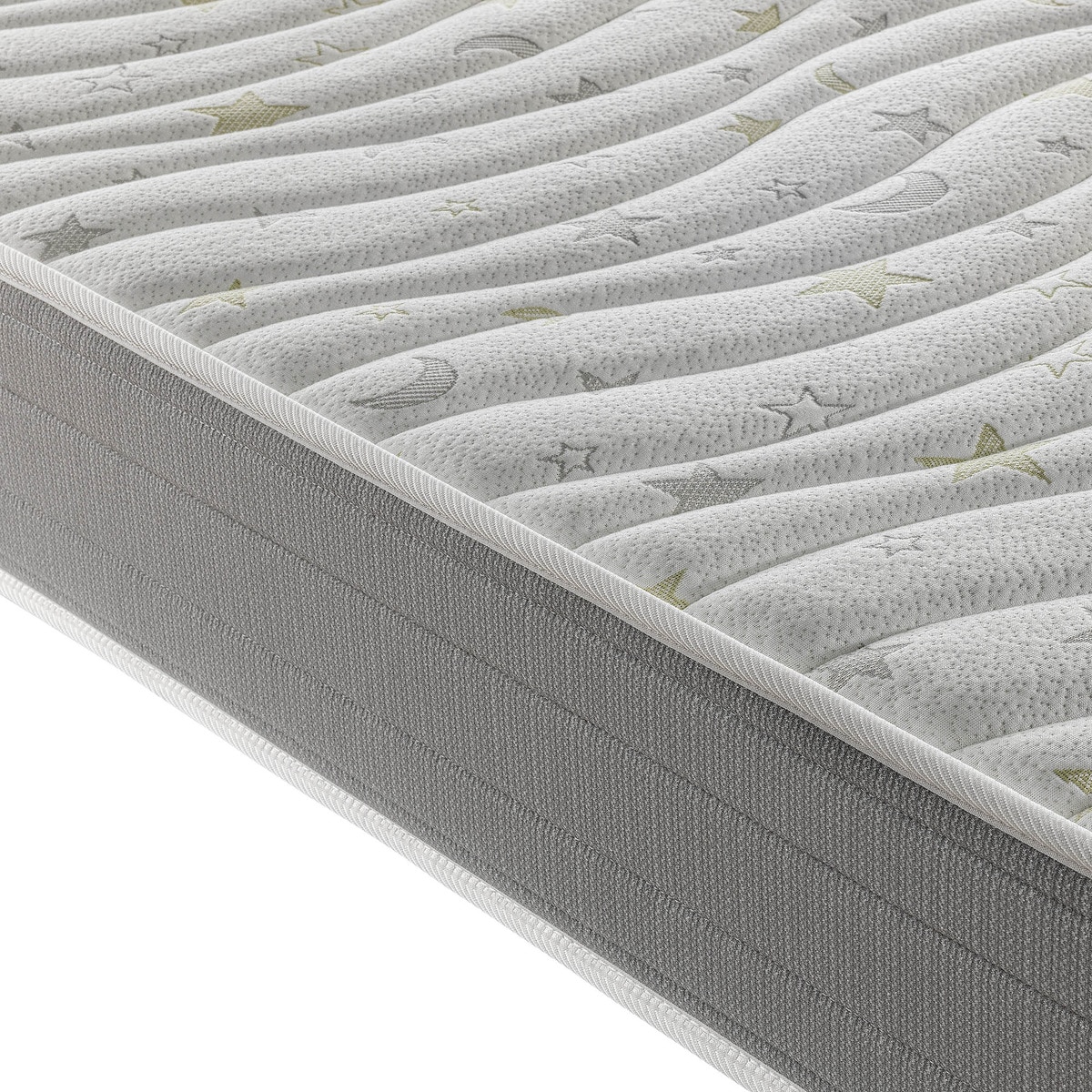 Colchón Juvenil de material celular Confortcel Candy Kids Compact Pikolin Gris-3