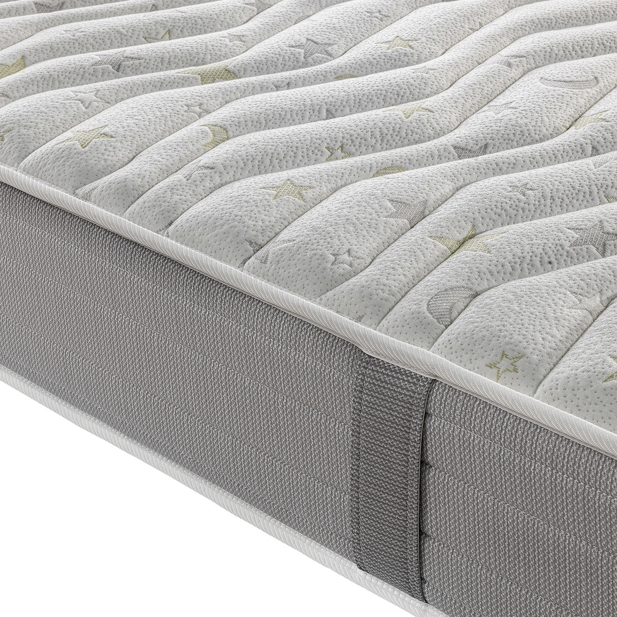 Colchón Juvenil de material celular Confortcel Candy Compact Pikolin Gris-3
