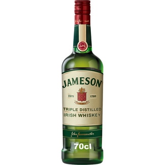 whisky irlandés botella 70 cl - Jameson