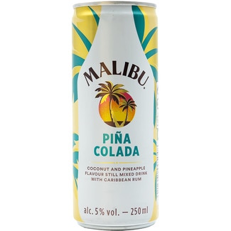 ron con piña colada lata 25 cl - Malibu