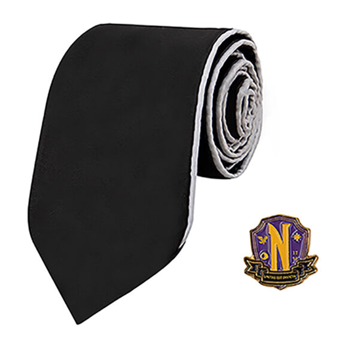 Imagem 0 de Gravata de Mola Nevermore Deluxe Wednesday