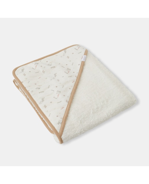 Imagen 0 de Capa de baño Cotton Juice Baby Home Bosque estampada ardilla