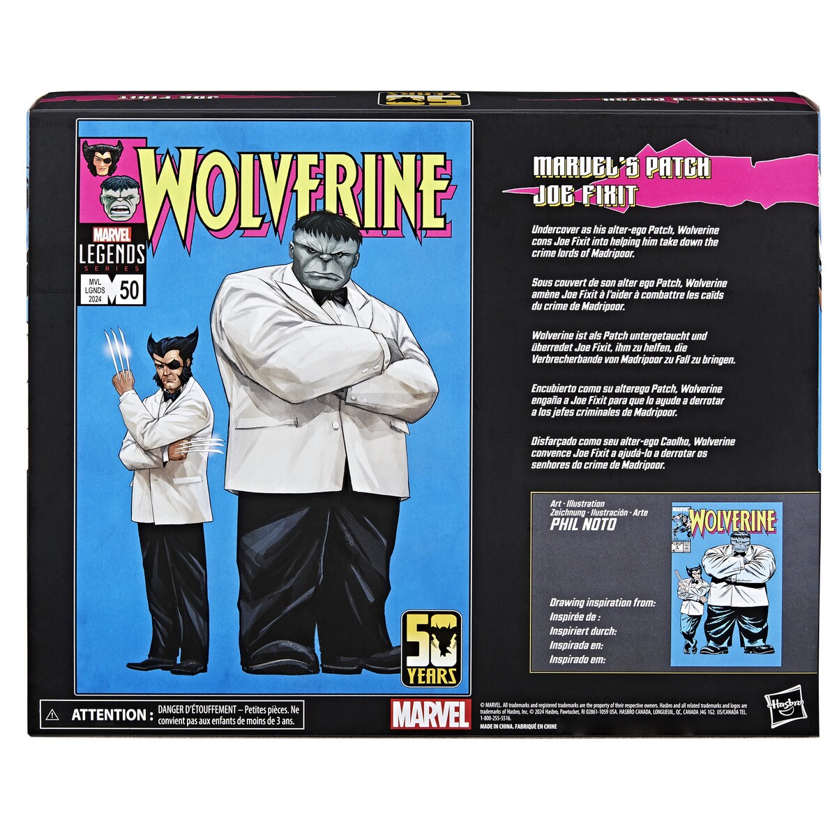 Marvel Légende Séries Patch Et Joe Fixit 15.2cm Bd Action