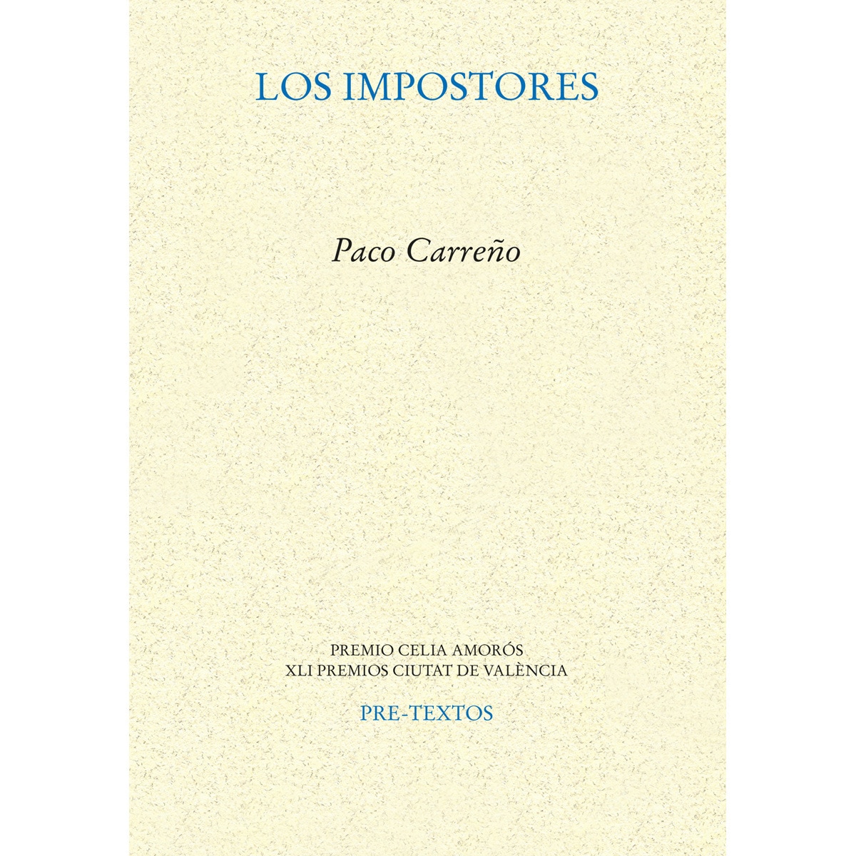 Los impostores (Capa mole com abas) 1