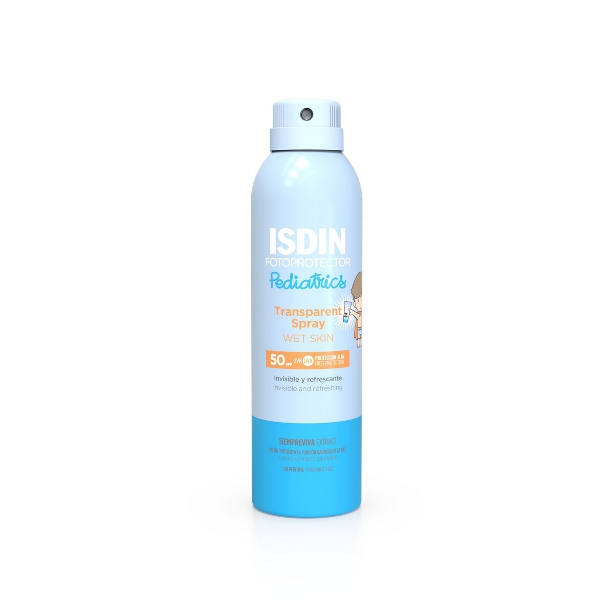 Protetor Solar Infantil Fotoprotector Transparent Spray Wet Skin Pediatrics SPF 50 - 250 ml 1