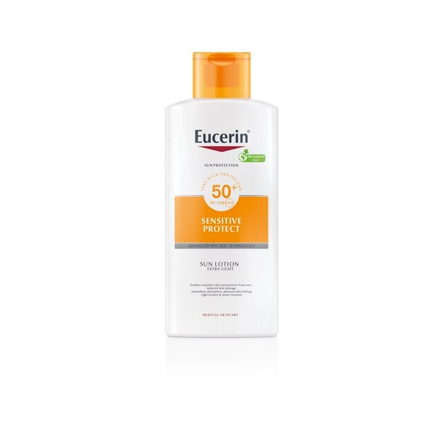 Imagem 0 de Protetor Solar Loção Solar Extra Light FPS 50+ 400ml Eucerin