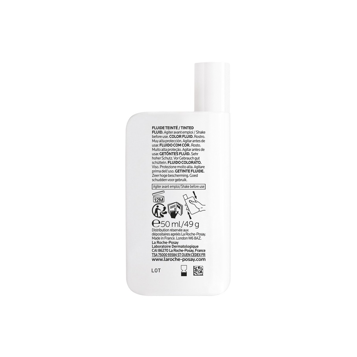 Protetor Solar UVmune 400 Fluído com Cor Anthelios SPF50 + - 50 ml Tono claro-2