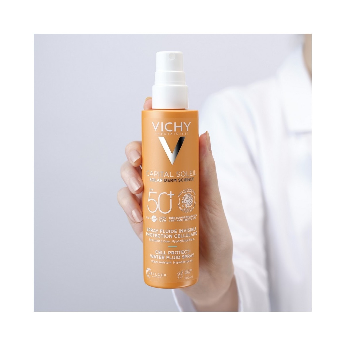 Protetor Solar Spray Cell Protect SPF 50 - 200 ml 2