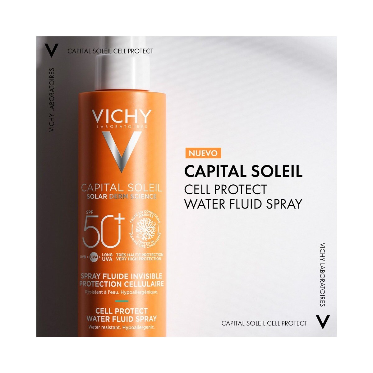 Protetor Solar Spray Cell Protect SPF 50 - 200 ml 3