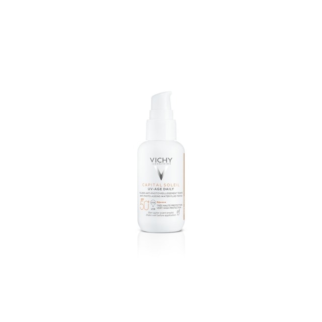 Imagem 0 de Protetor Solar de Rosto Capital Soleil SPF 50 Uv Age Daily Care c/ Cor - 40 ml