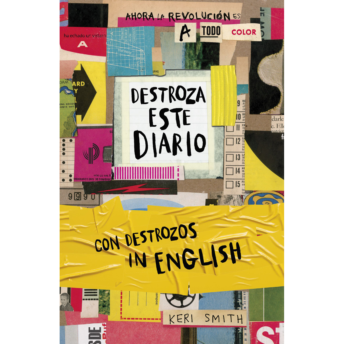 Imagem 0 de Destroza este diario. Ahora a todo color y con destrozos in English (Capa mole com abas)